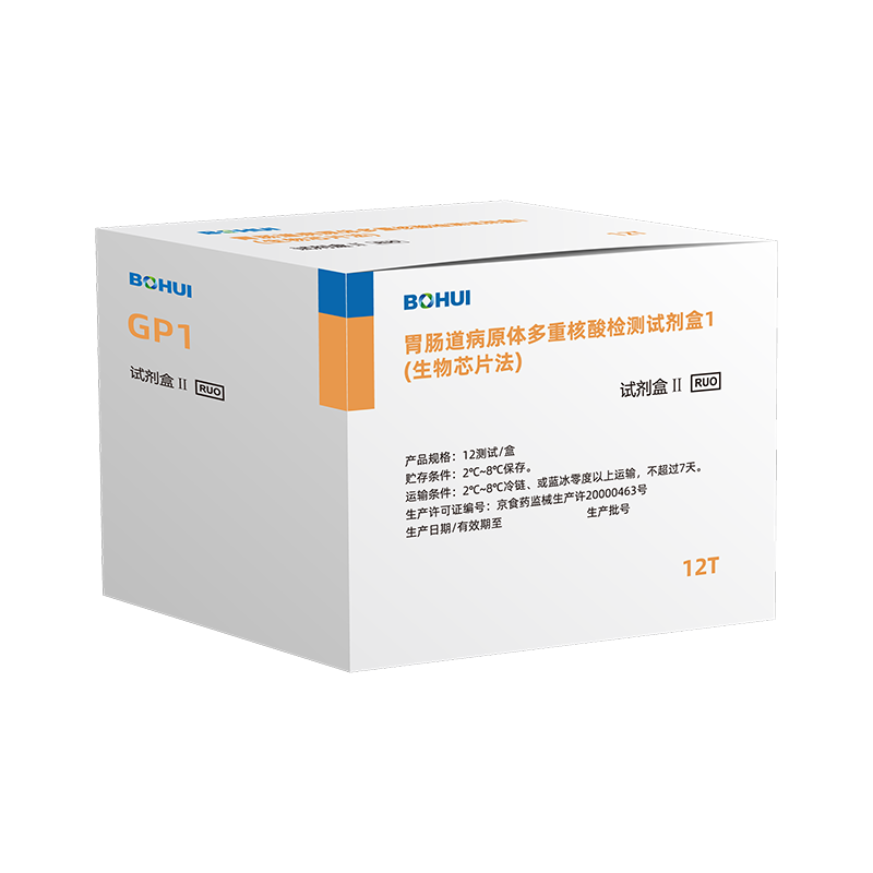 胃肠路病原体多沉核酸检测试剂盒1（生物芯片法）